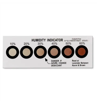 Vochtige indicatorreeks